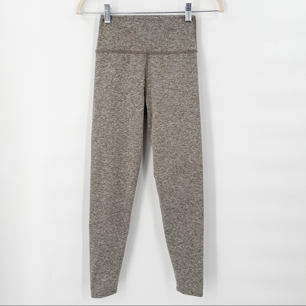 Sage Collective High Waist High Rise Heathered Brown Leggings Women’s Size XS